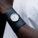 Minimalist Cuff - NAVY BLUE